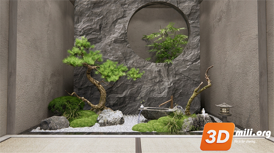 Mini Garden Skp Files 